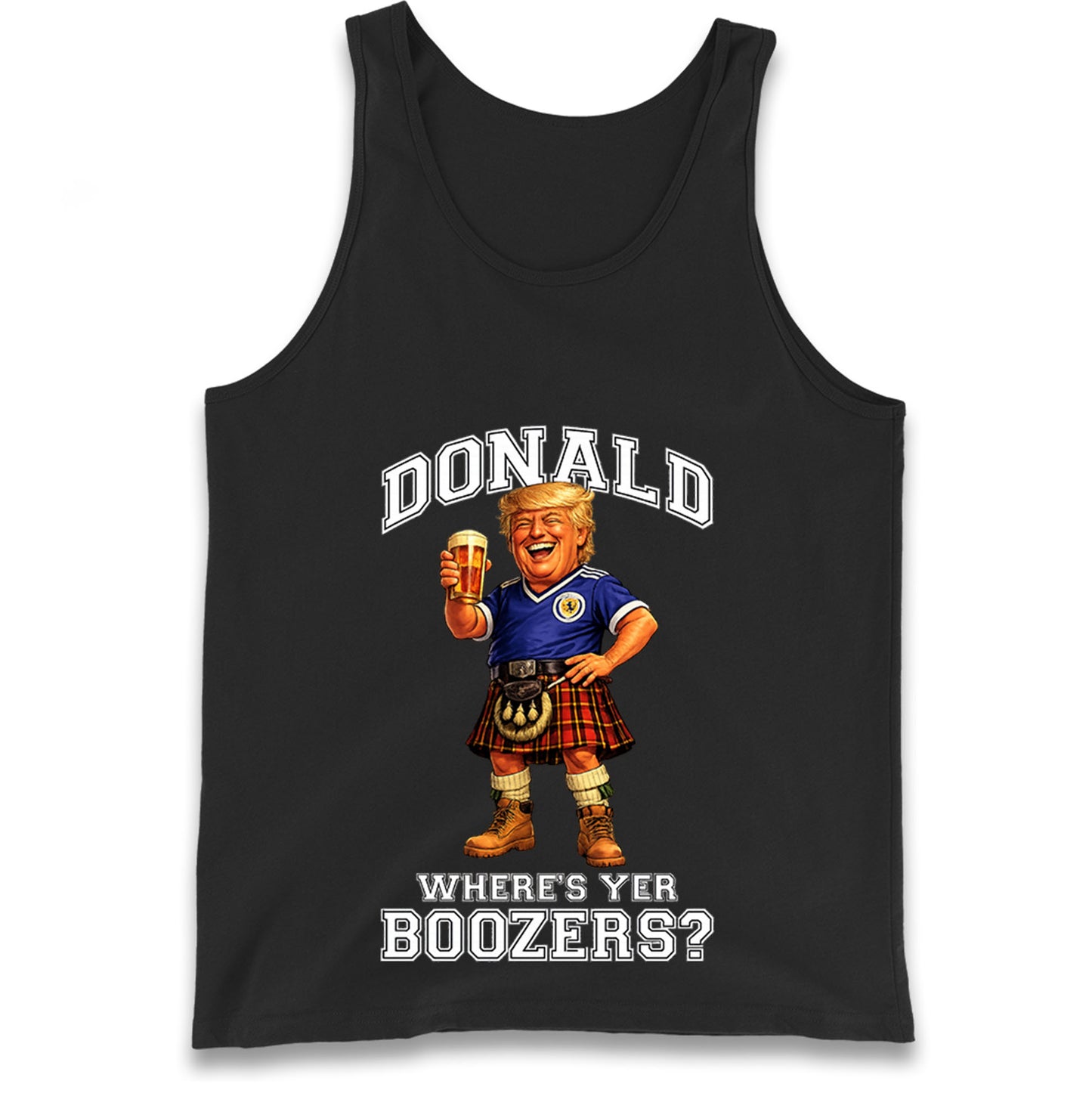 Donald Trump Scotland World Cup Tank Top