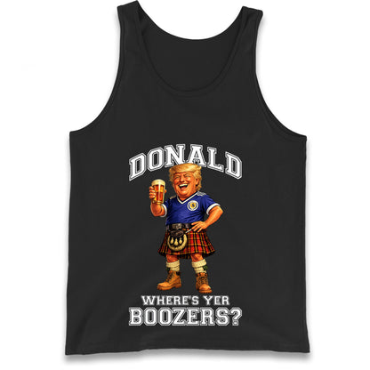 Donald Trump Scotland World Cup Tank Top