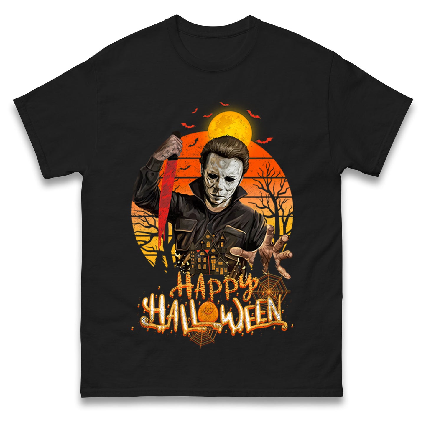 Michael Myers Happy Halloween T Shirts