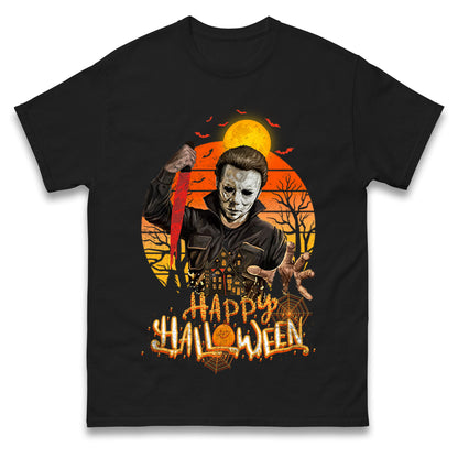 Michael Myers Happy Halloween T Shirts