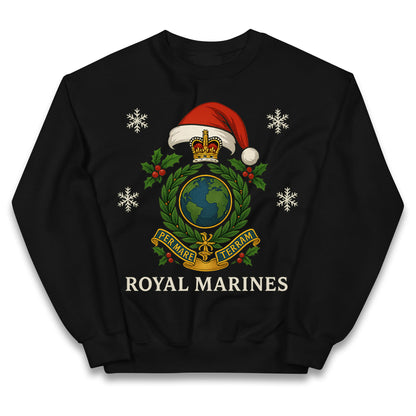 Royal Marines Christmas Kids Jumper