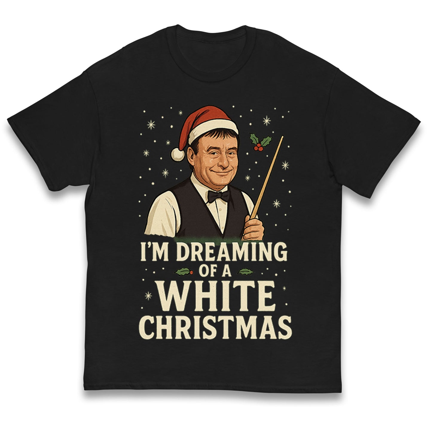 Snooker Christmas Kids T Shirt 