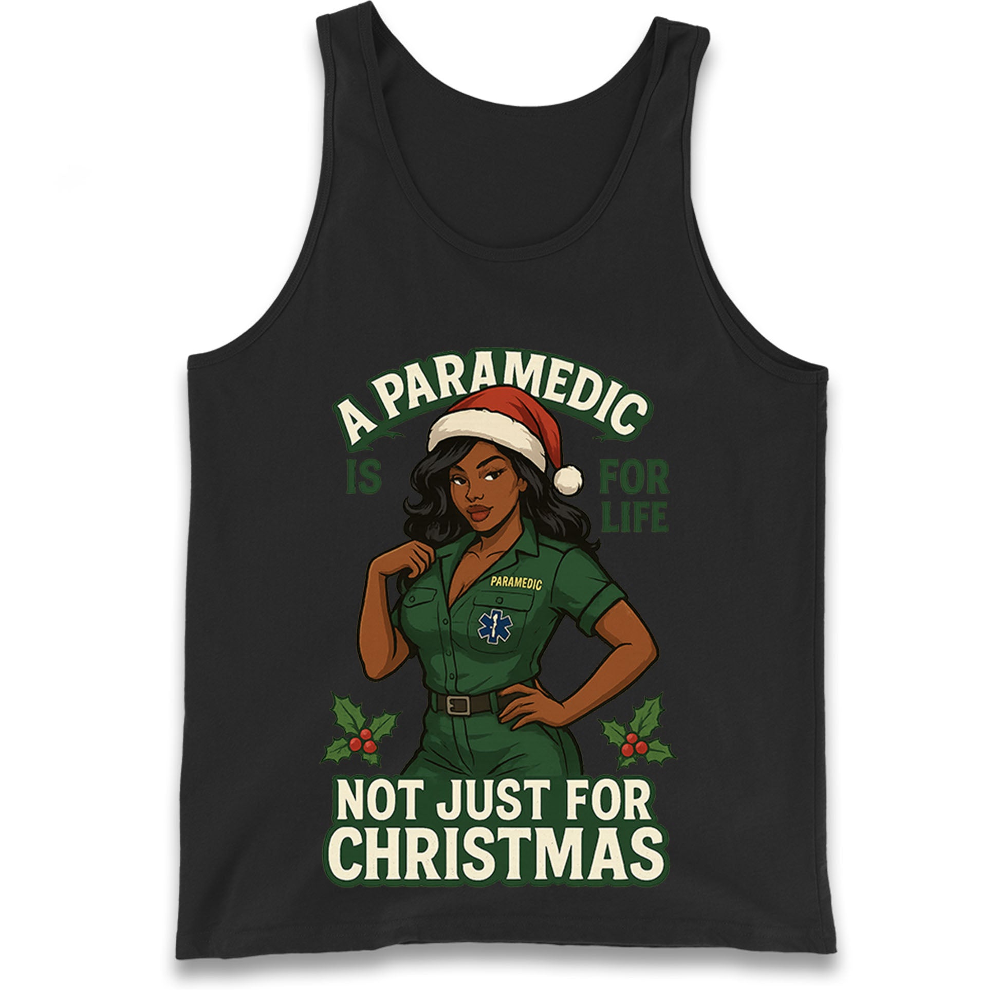 Paramedic Christmas Tank Top