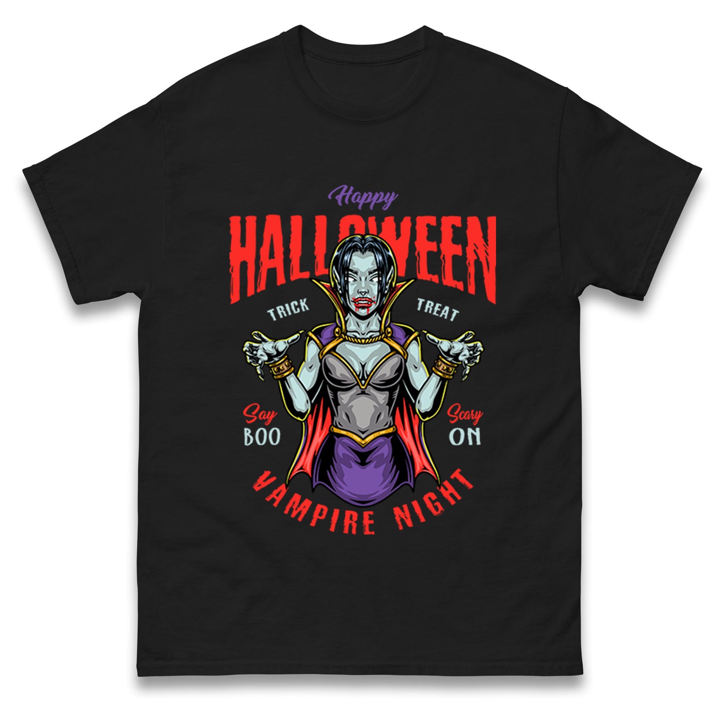 Halloween Vampire T Shirt