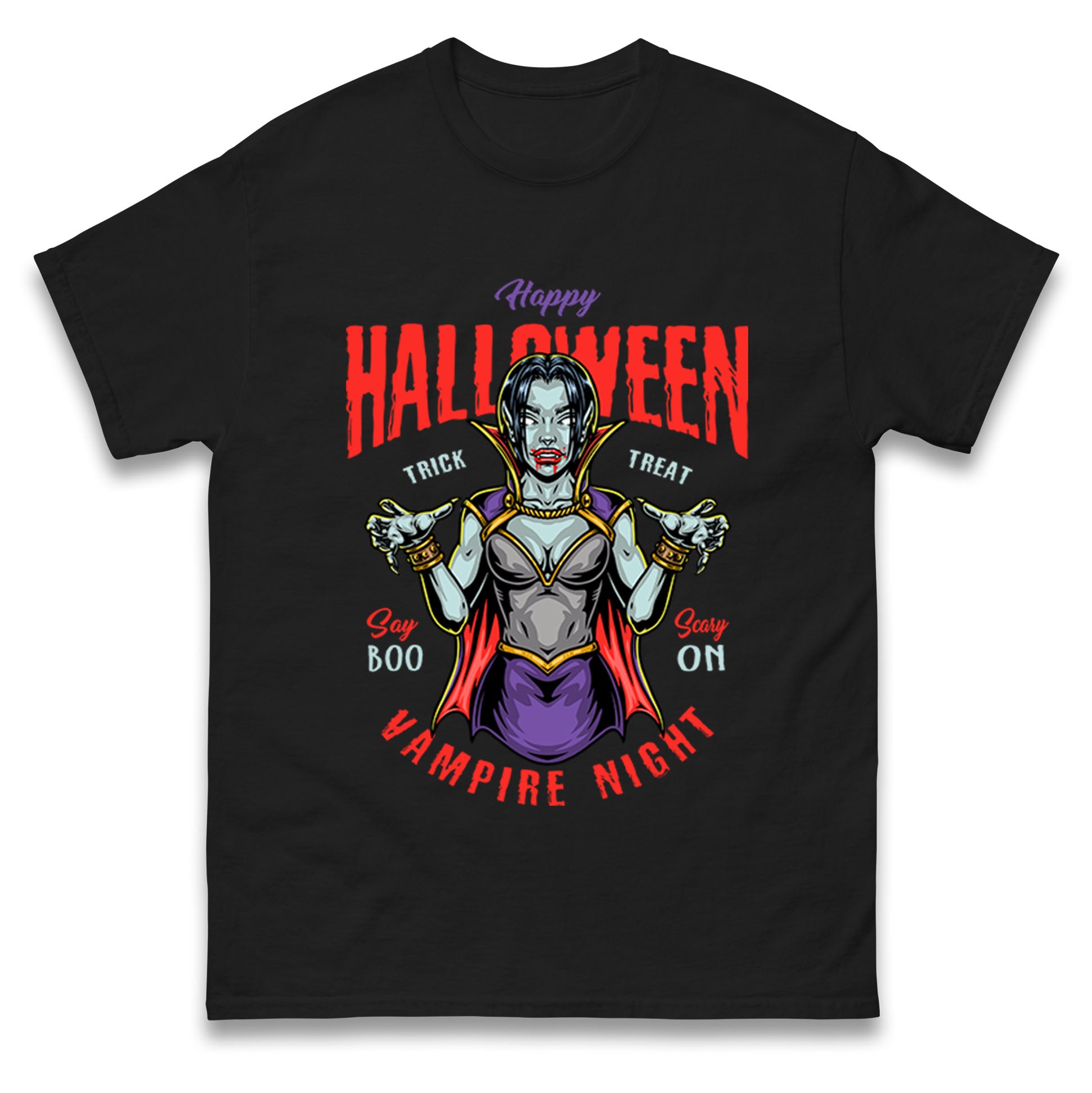 Halloween Vampire T Shirt