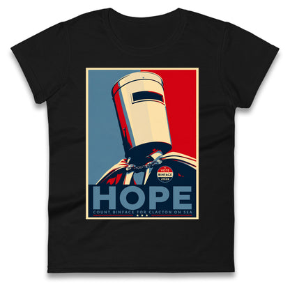 Count Binface Ladies T Shirt