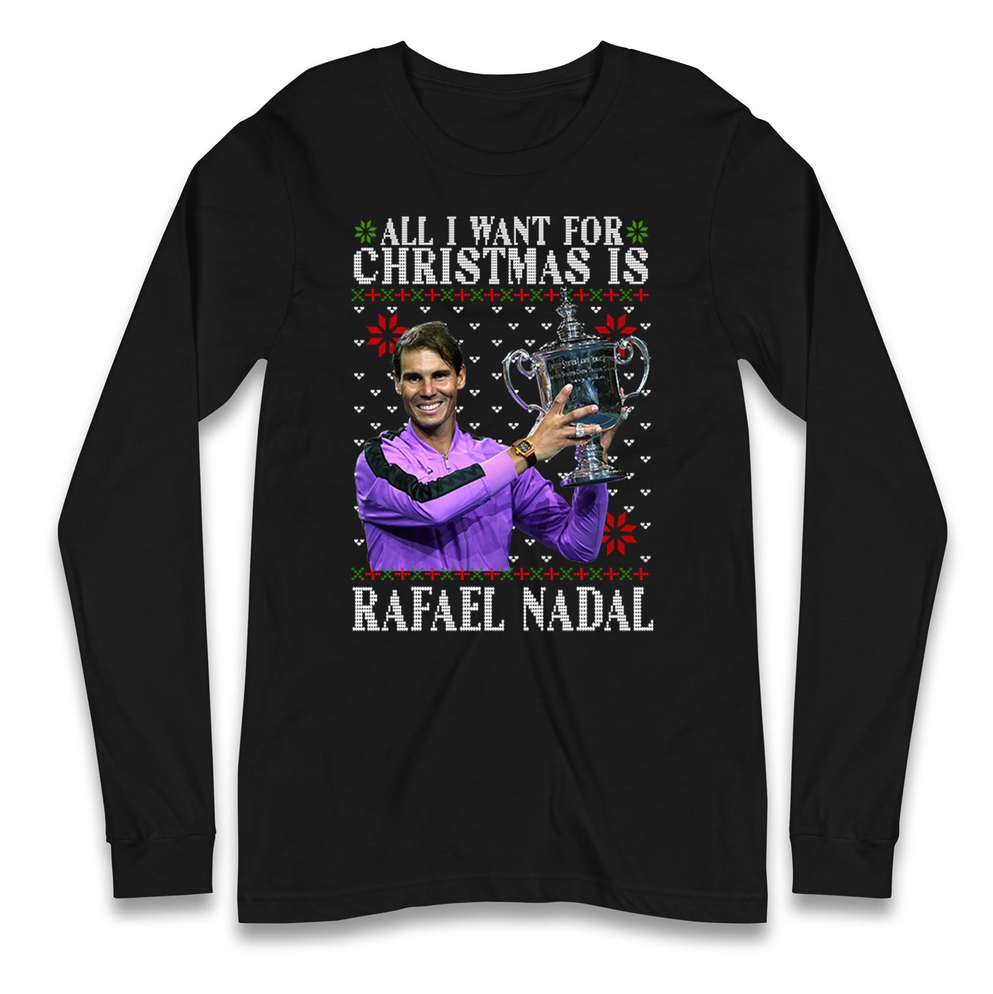 rafael nadal long sleeve t-shirt