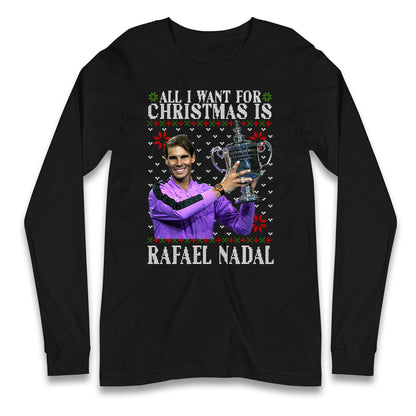 rafael nadal long sleeve t-shirt