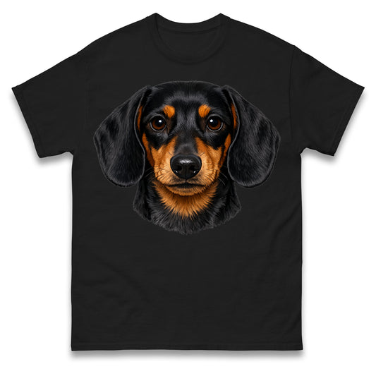 Dachshund Dog Face T Shirt
