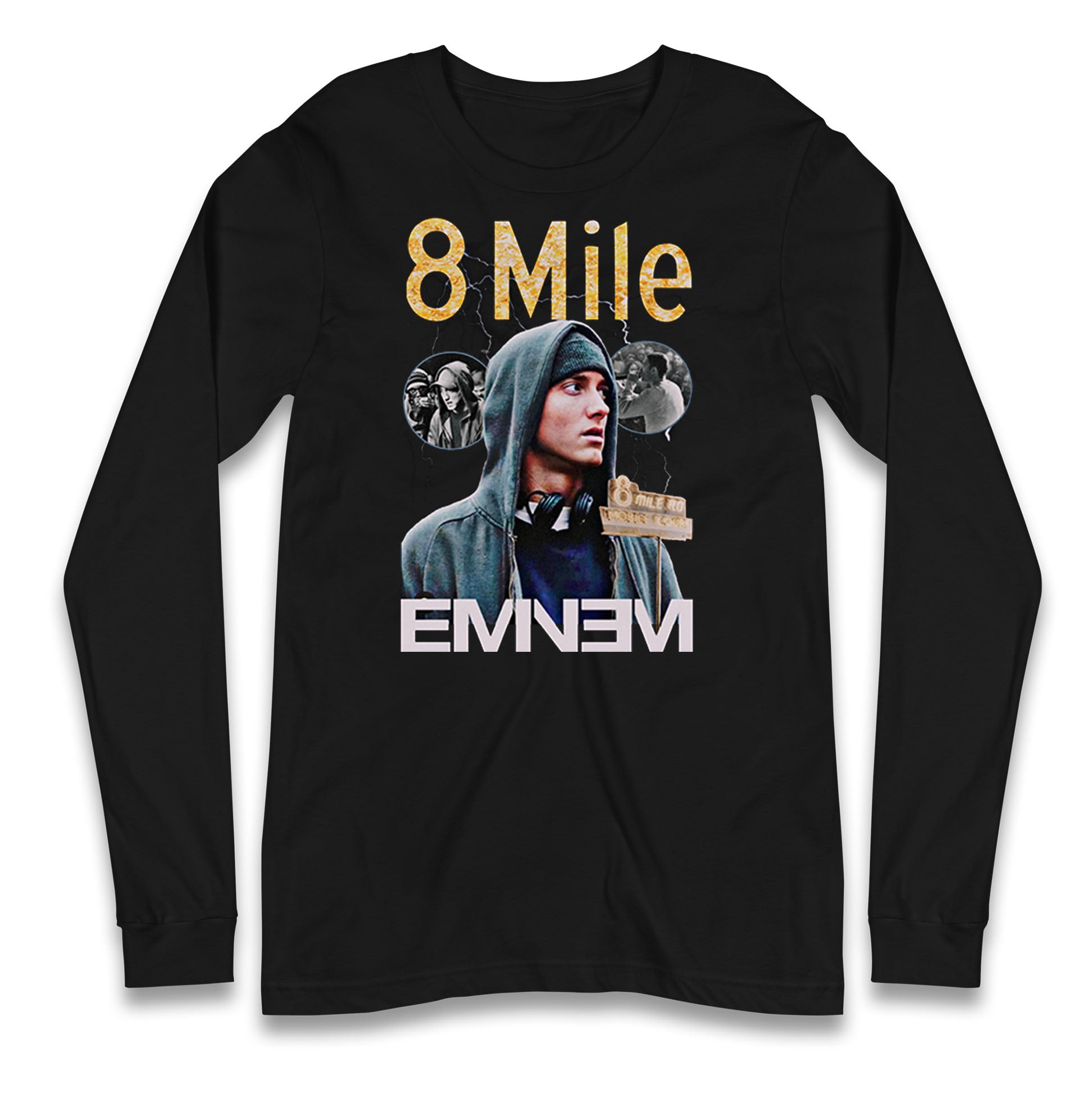 8 Mile Eminem Longsleeve T Shirt 