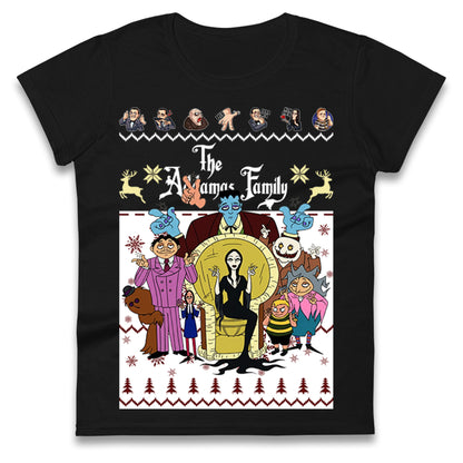 The Addams Family Christmas Ladies Shirt