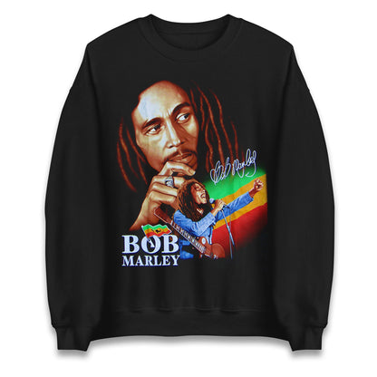 Bob Marley Iron Like A Lion Jumper