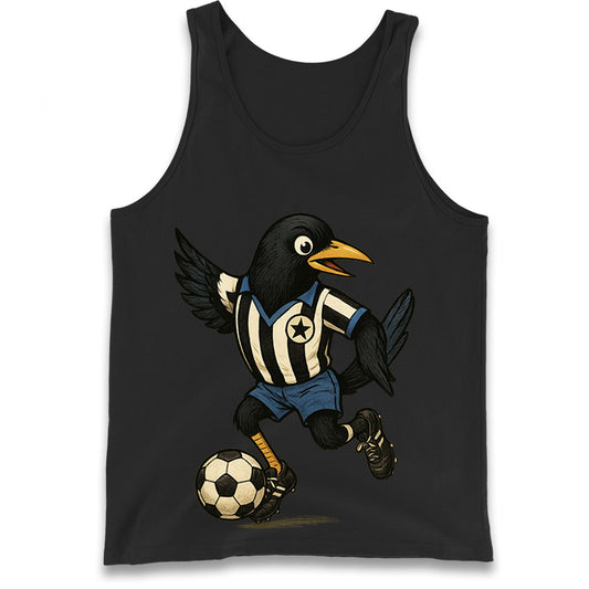 Retro Newcastle United Football Tank Top 