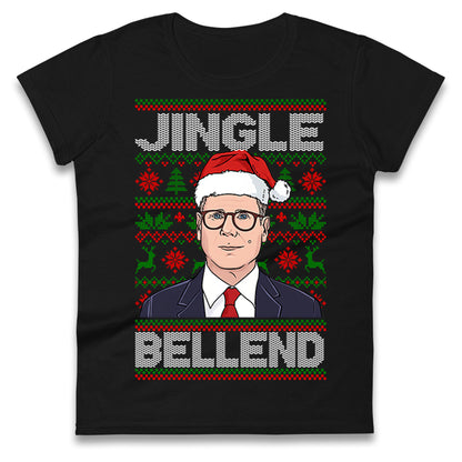 Keir Starmer Jingle Bell End Christmas Ladies Shirt
