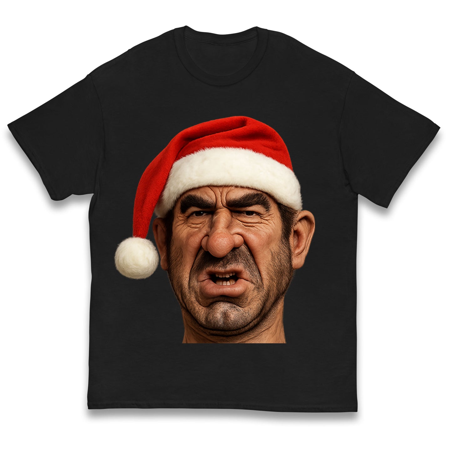 Eric Cantona Xmas Kids T Shirt