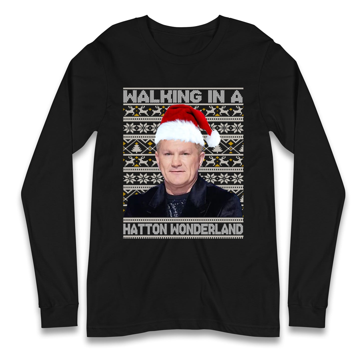 Ricky Hatton Christmas Longsleeve T Shirt
