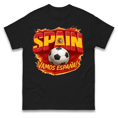 Spain Retro World Cup T Shirt
