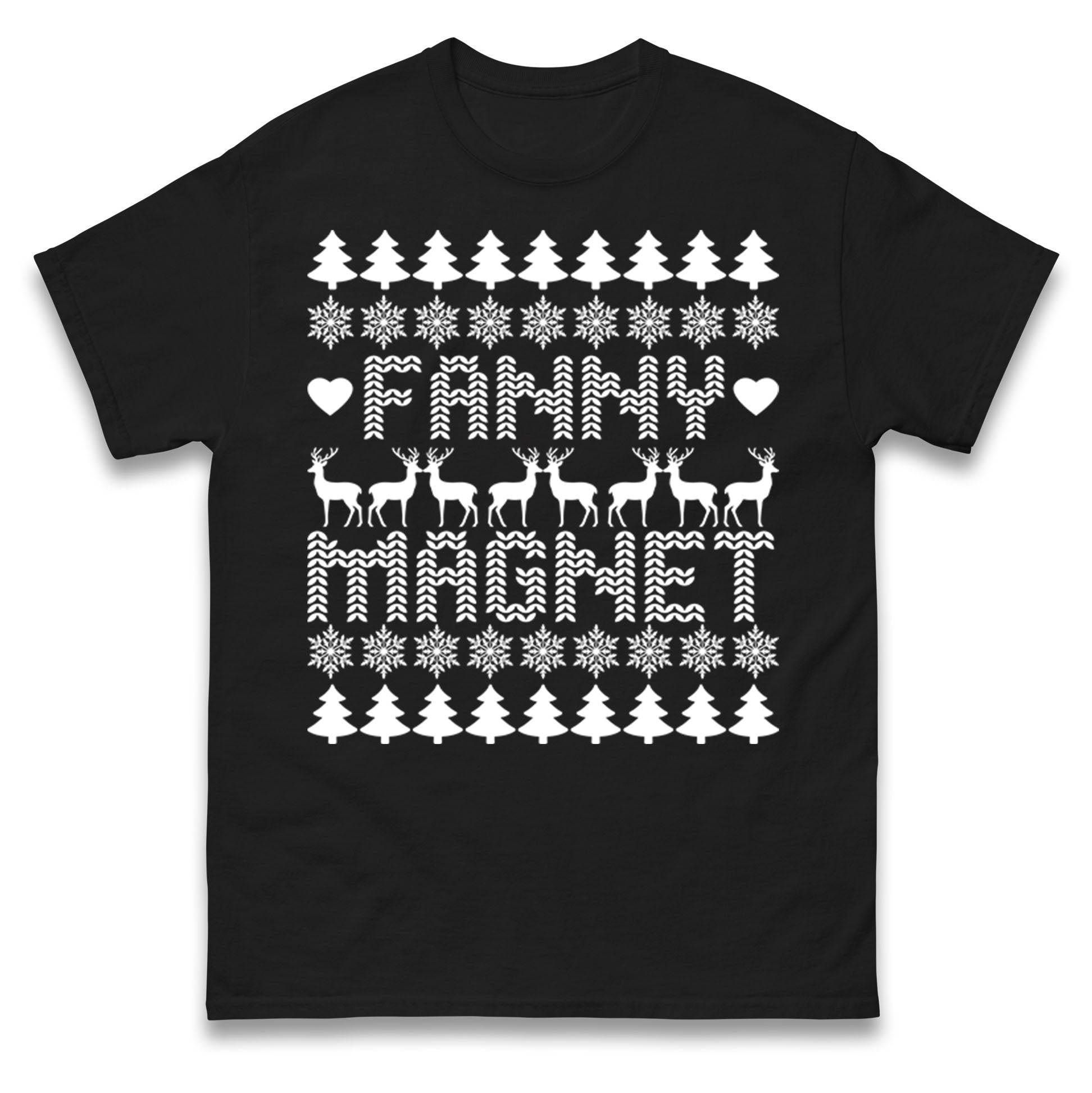 Fanny Magnet Christmas T Shirt