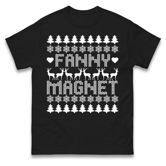 Fanny Magnet Christmas T Shirt