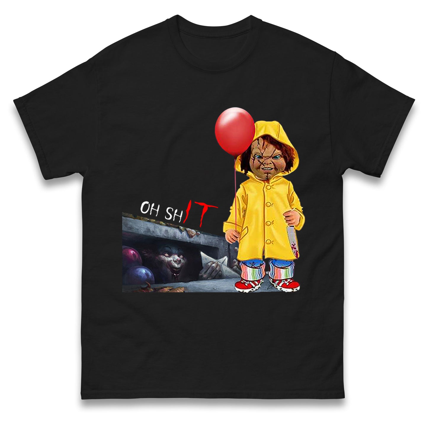 Chucky Doll Horror Halloween t shirts