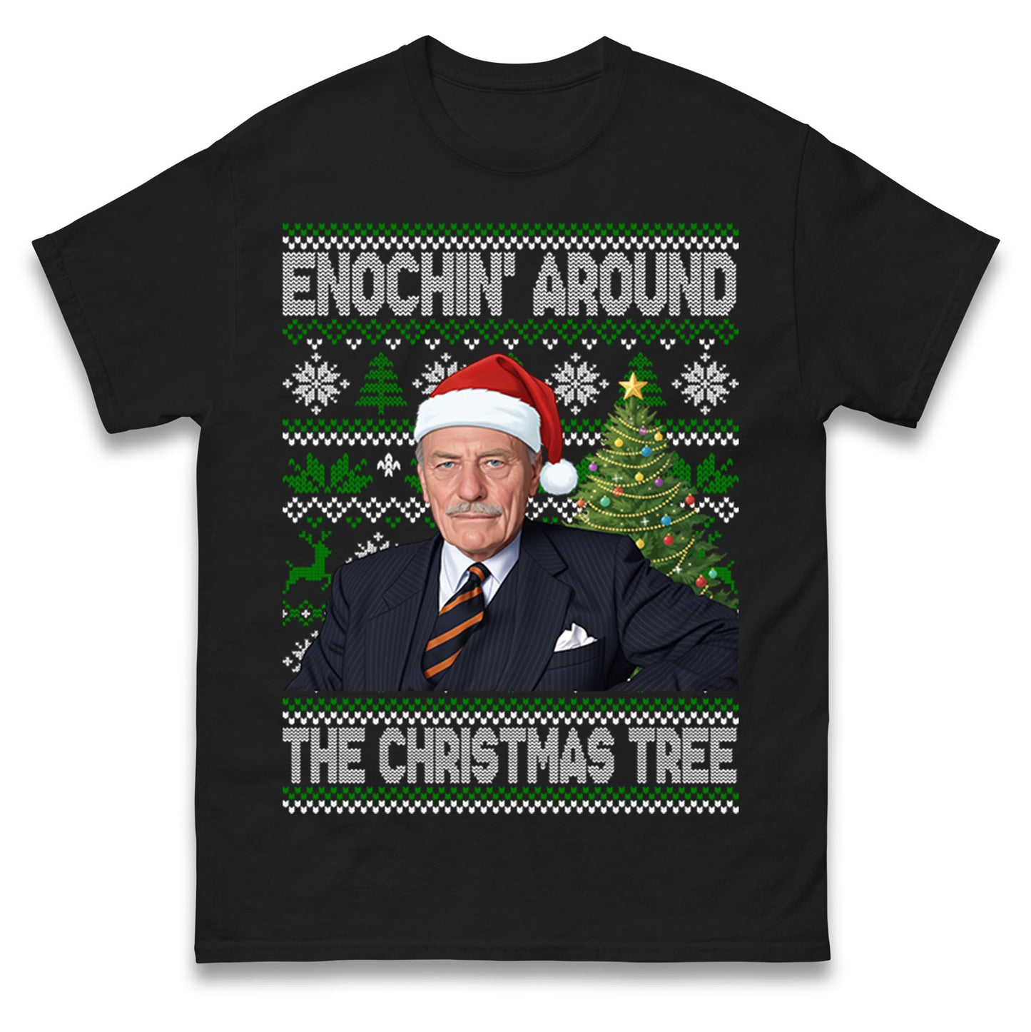 Enoch Powell Enochin Around the Christmas Tree Christmas T Shirt
