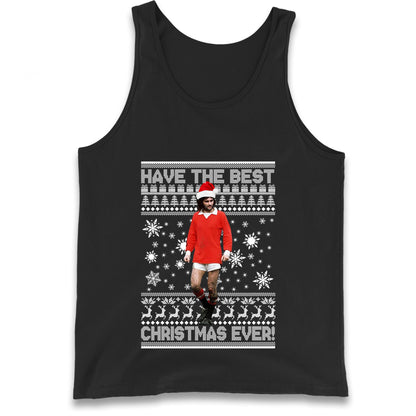 Christmas George Best Tank Top