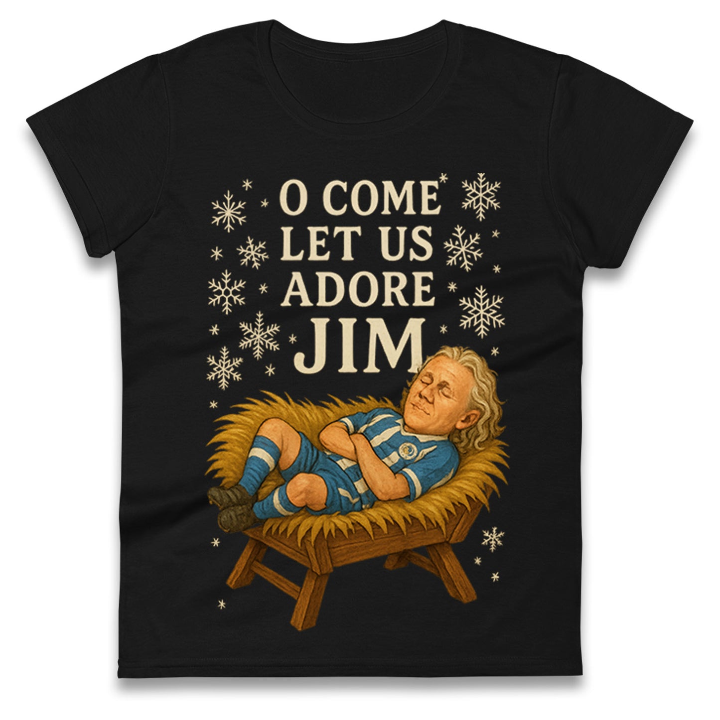 Wigan Athletic Christmas Ladies T Shirt