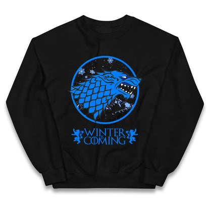 Game of thrones winter is coming Kids Jumper