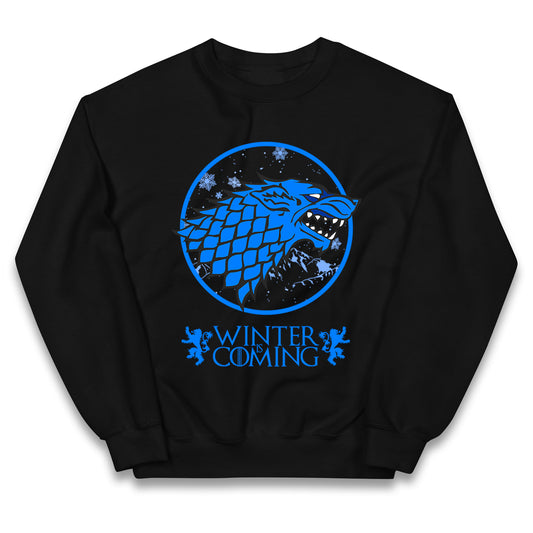 Game of thrones winter is coming Kids Jumper