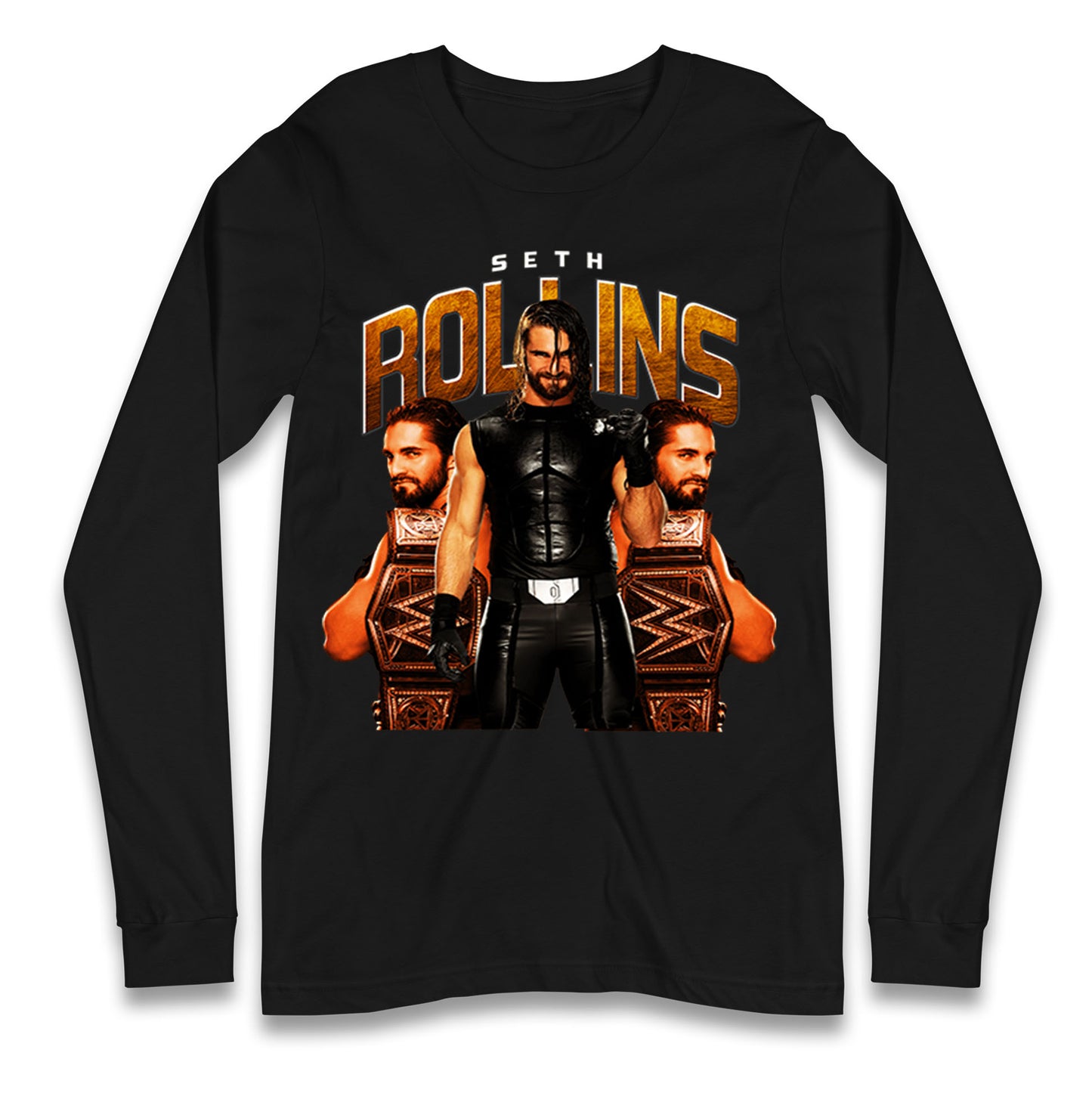 Seth Rollins Bootleg Long Sleeve T Shirt