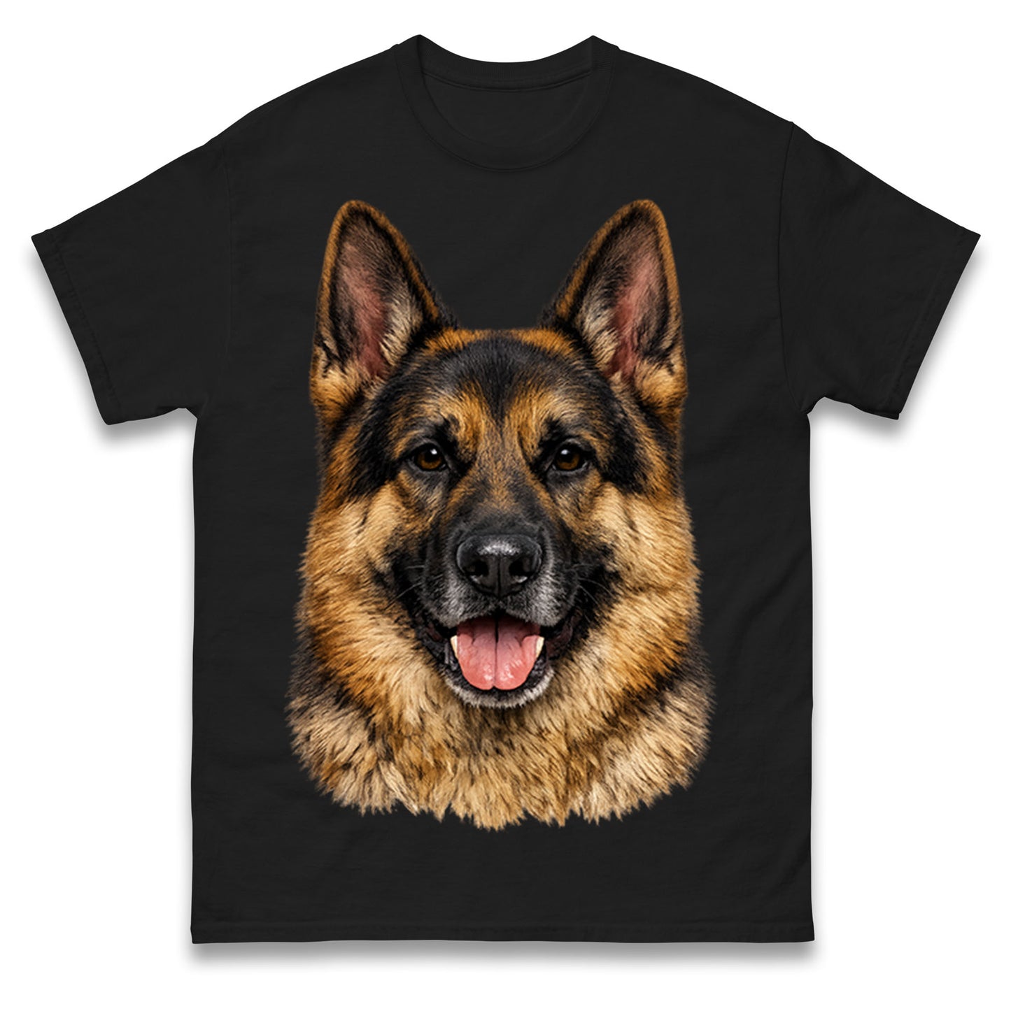 German Shepherd Dog Face T Shirt