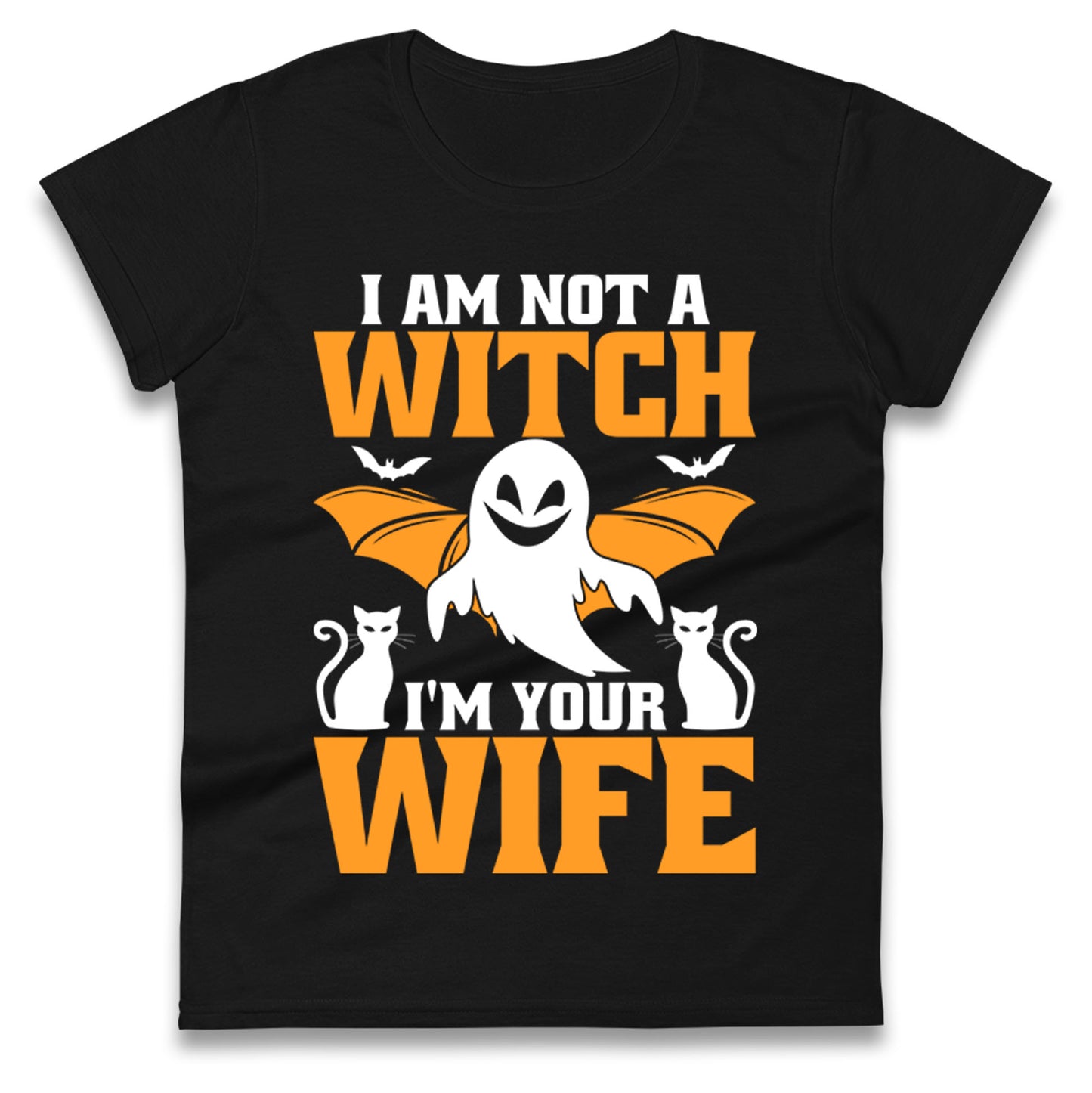 Im Not A Witch Im Your Wife Halloween t shirt
