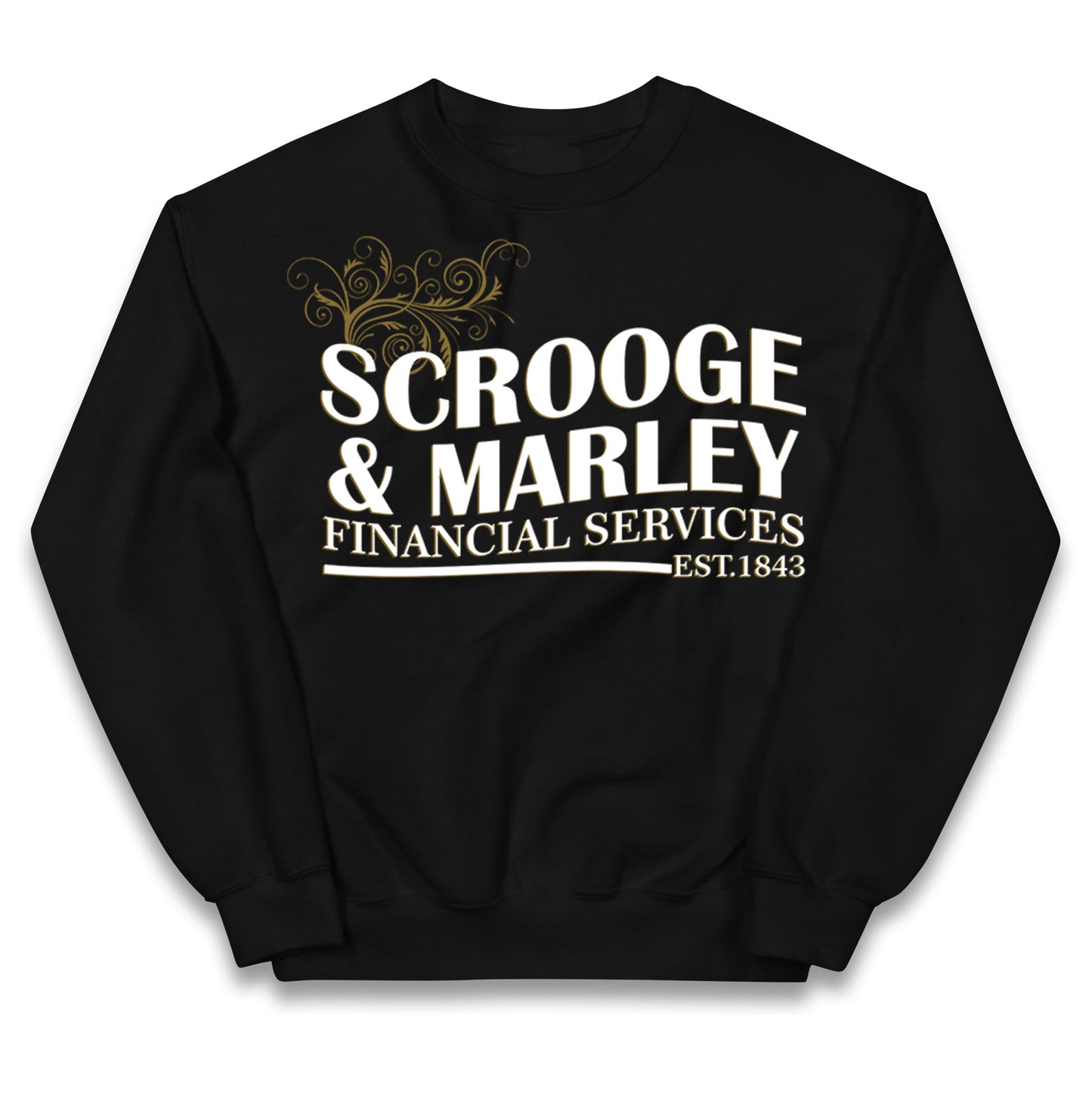scrooge & marley christmas jumper