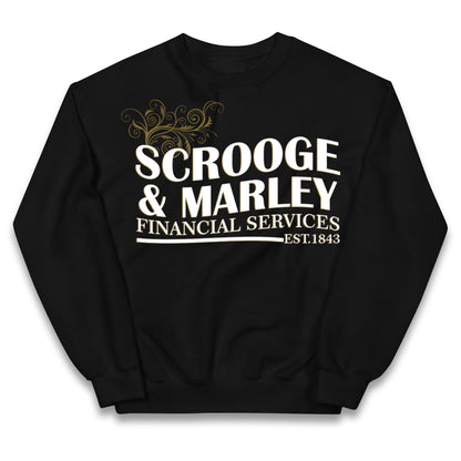scrooge & marley christmas jumper