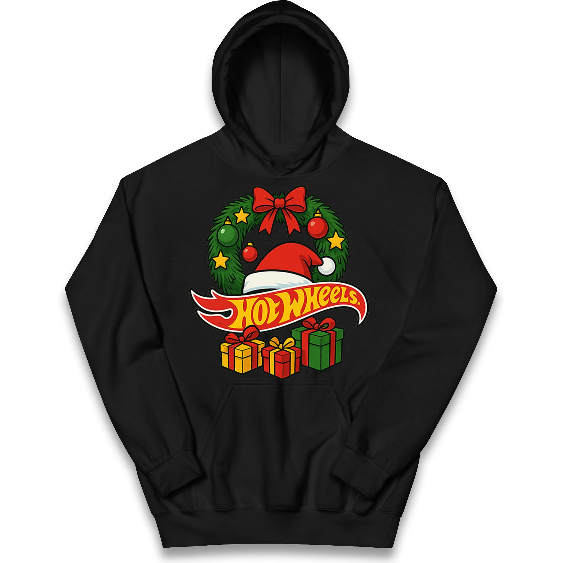 Hotwheels Christmas Kids Hoodie