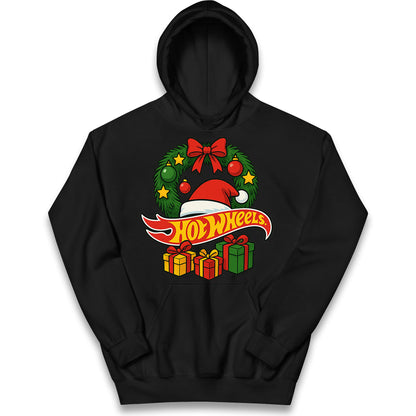 Hotwheels Christmas Kids Hoodie
