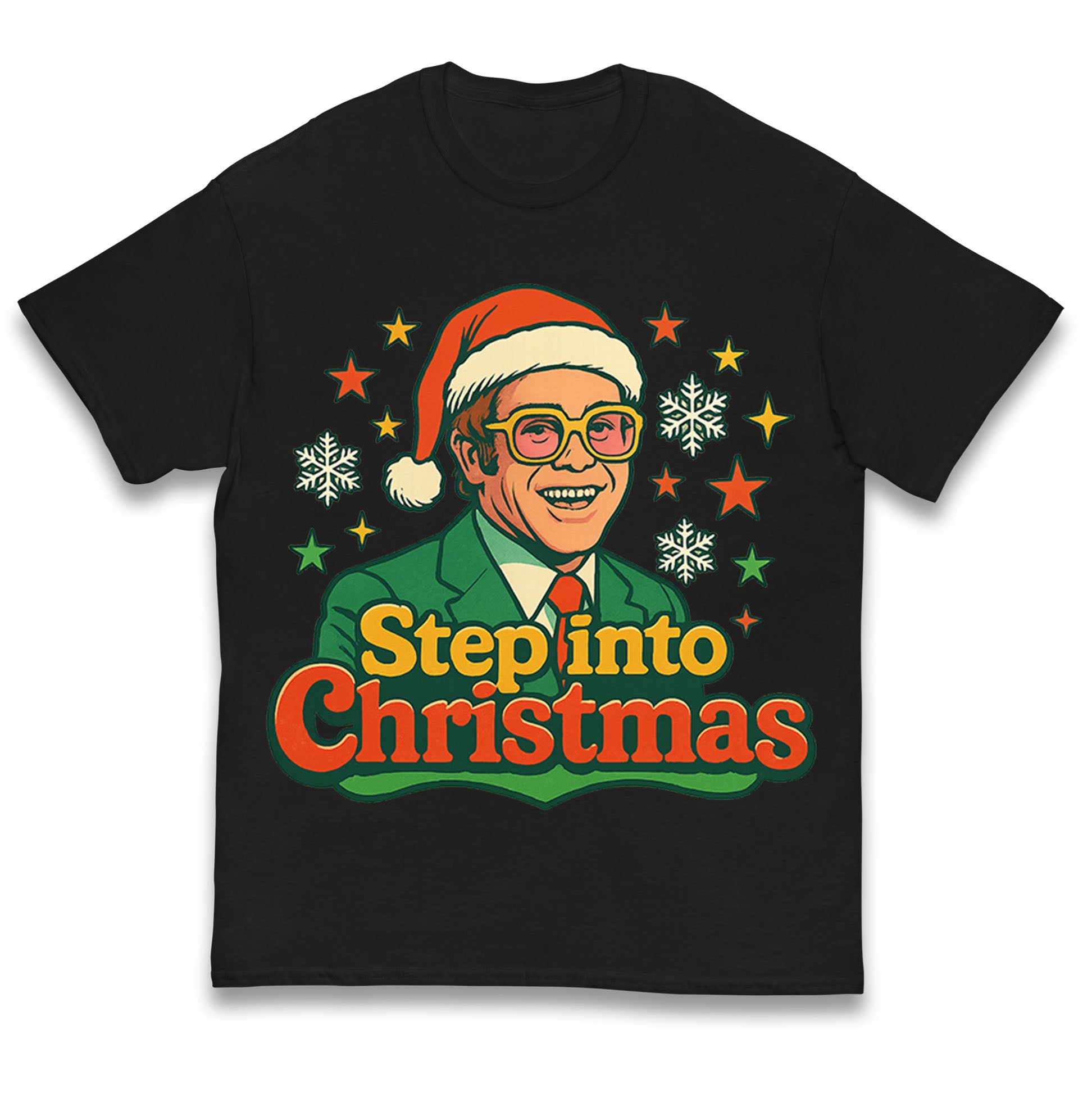 Elton John Christmas Kids T Shirt