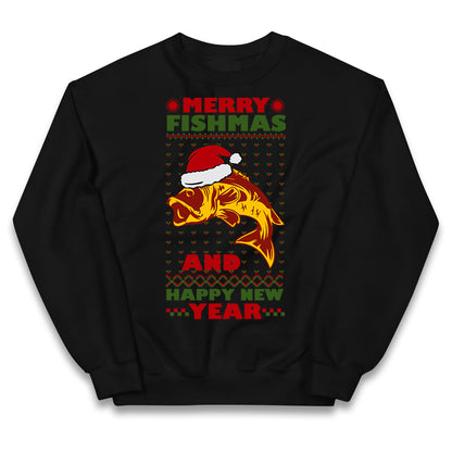 christmas fishing jumper