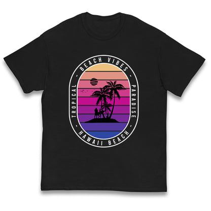 Hawaii Beach Kids T Shirt