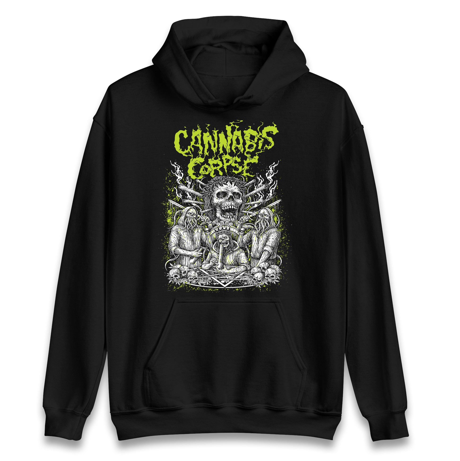 Cannabis Corpse Band Hoodie