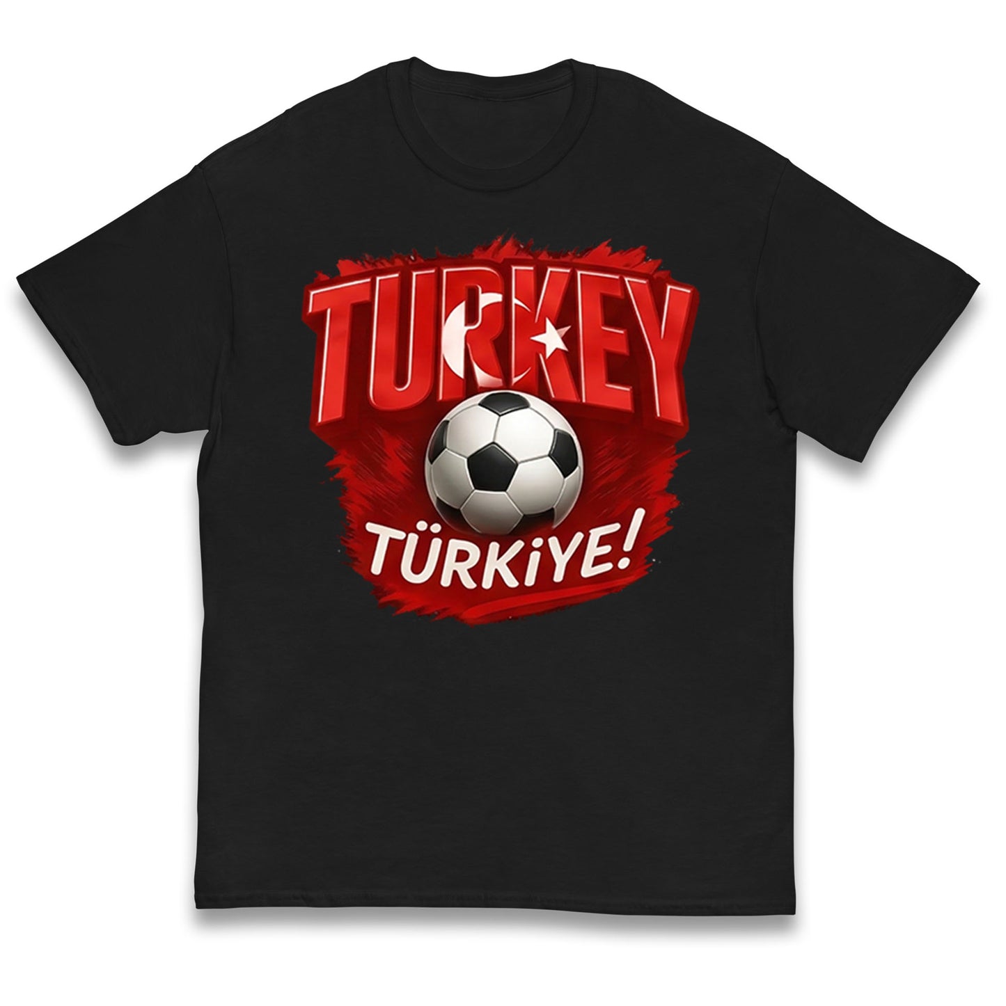 Turkey Retro World Cup Kids T Shirt