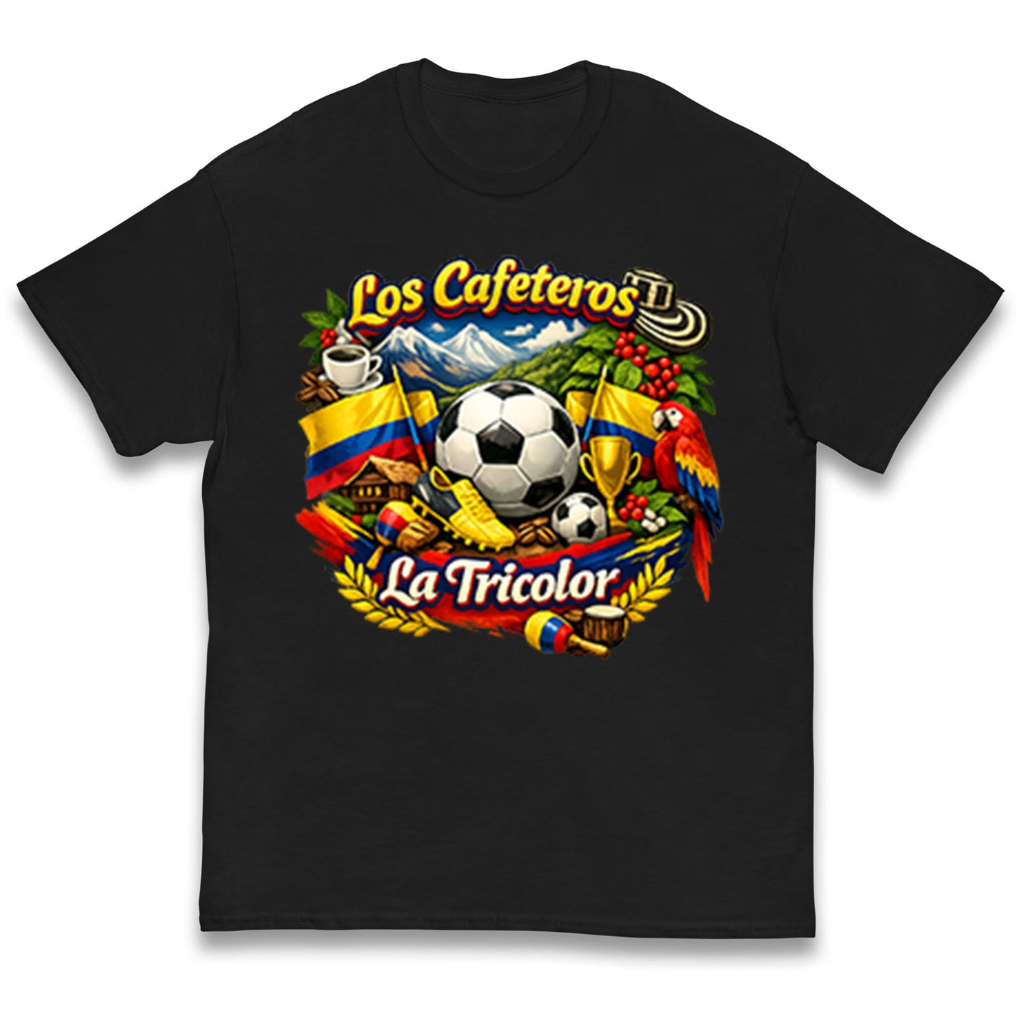 Colombia Football Kids T Shirt