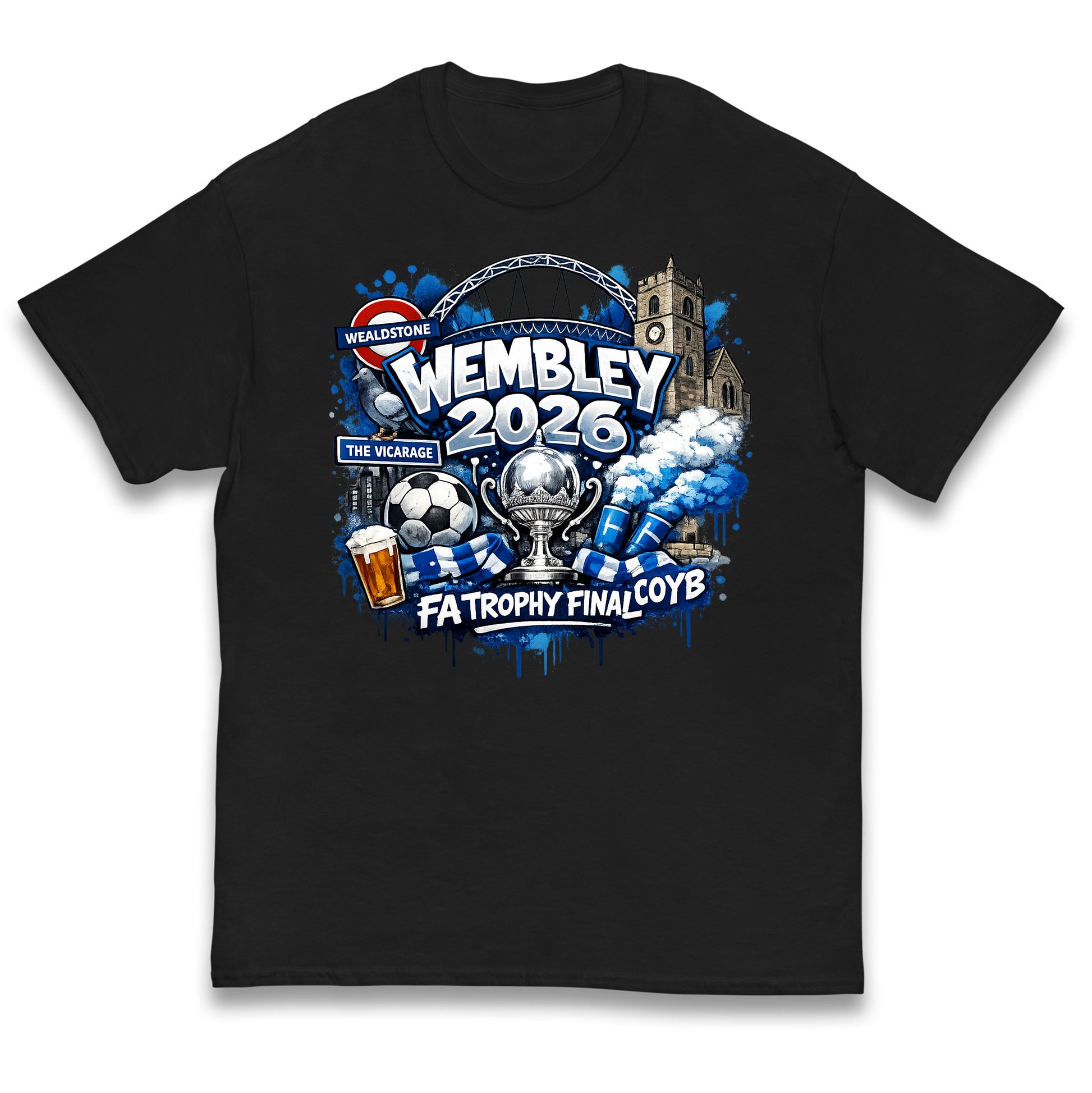 Wealdstone FA Trophy Final Wembley 2026 | Buy FA Trophy Wear Kids T Shirt 