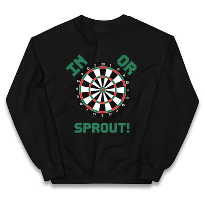 dartboard christmas jumper