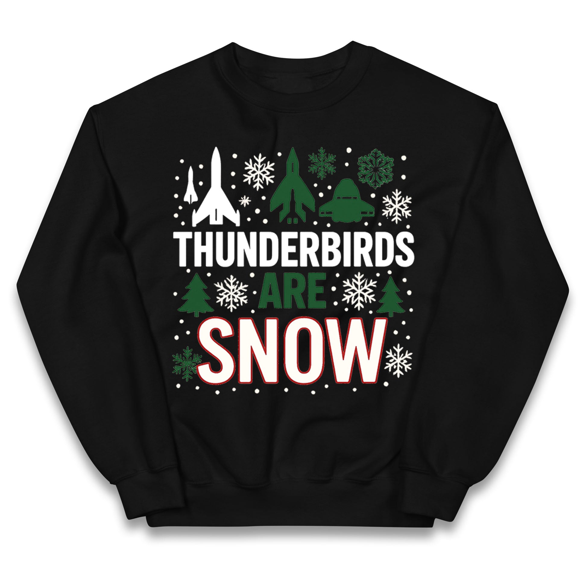 Thunderbirds Christmas Kids Jumper