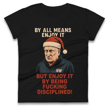 Neil Warnock Christmas Ladies T Shirt 