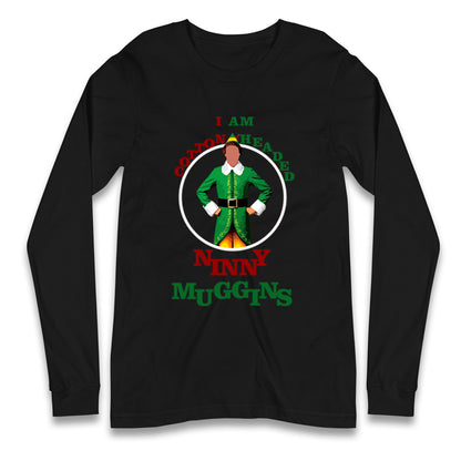 Christmas Patrick Baynham Elf Long Sleeve T Shirt