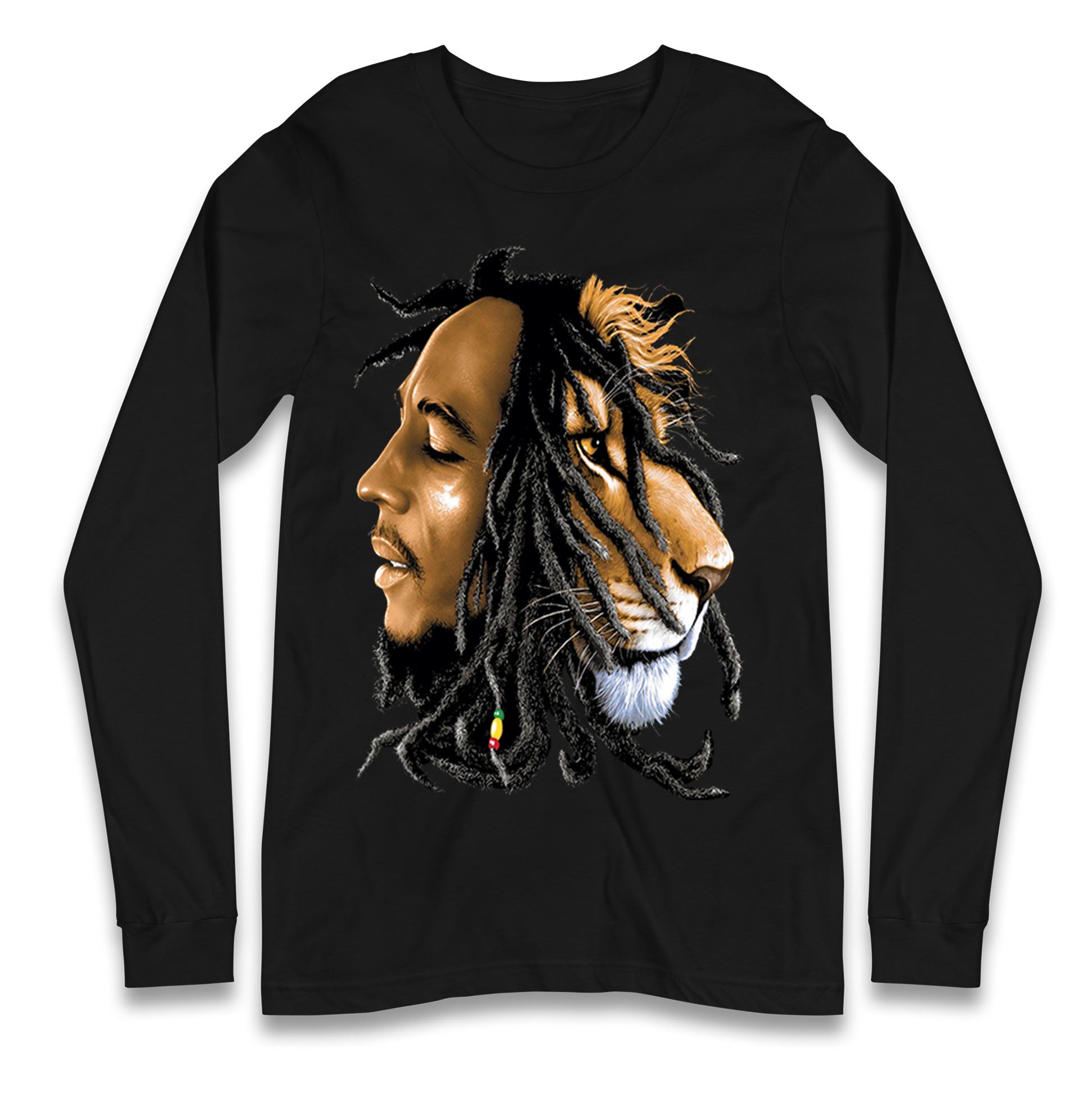 Bob Marley Lion Long Sleeve Shirt