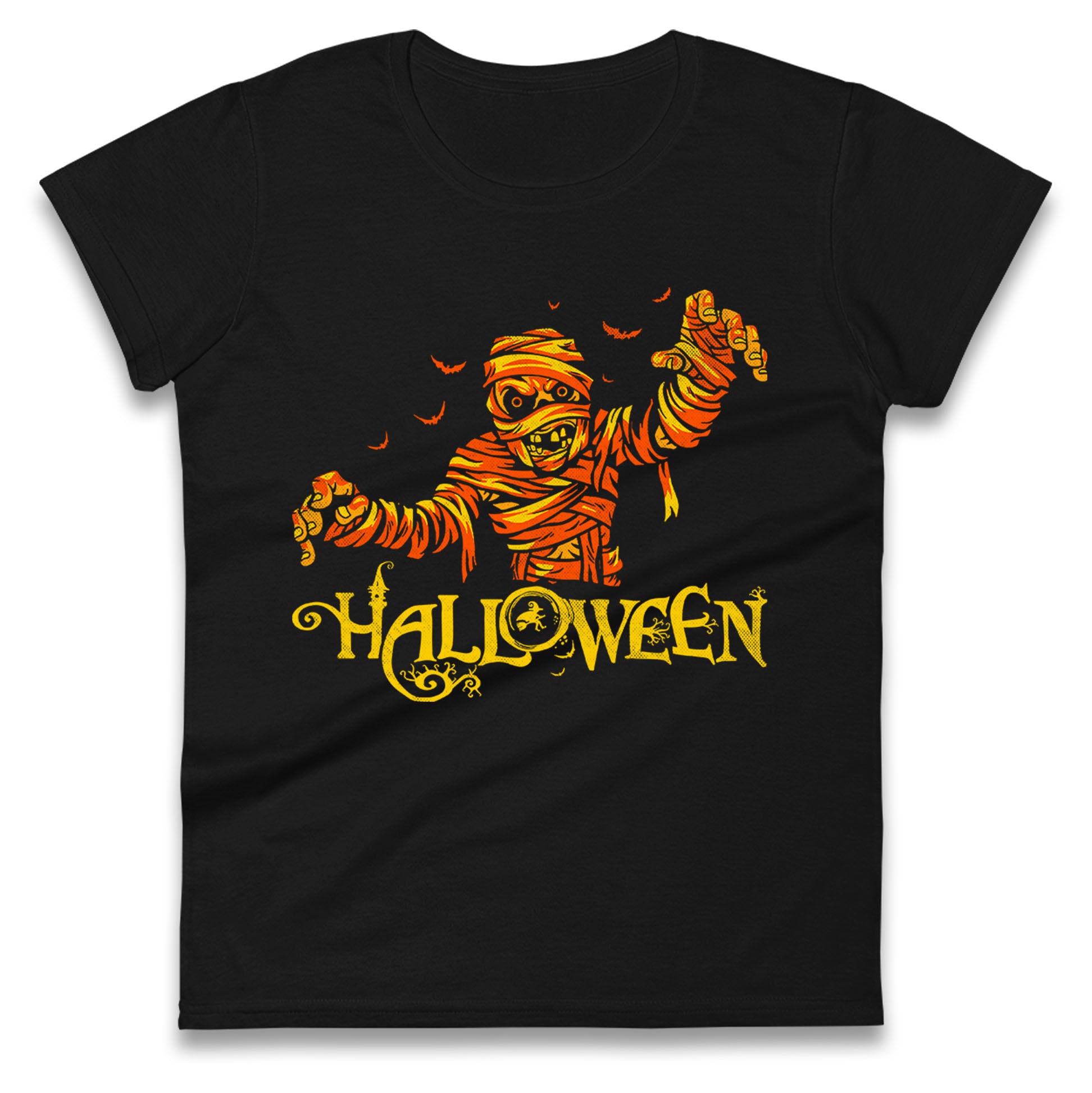 Scary Mummy Halloween t shirt
