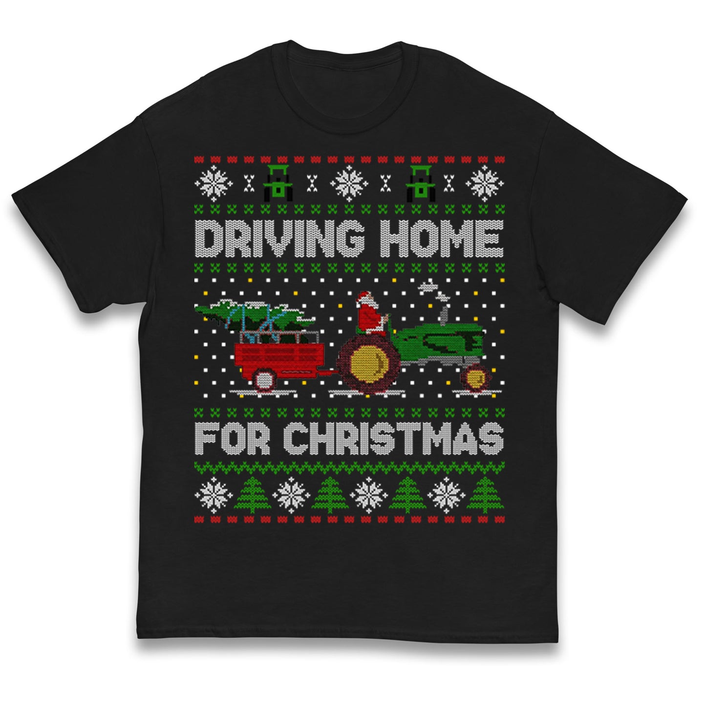 John Deere Christmas Kids T Shirt 